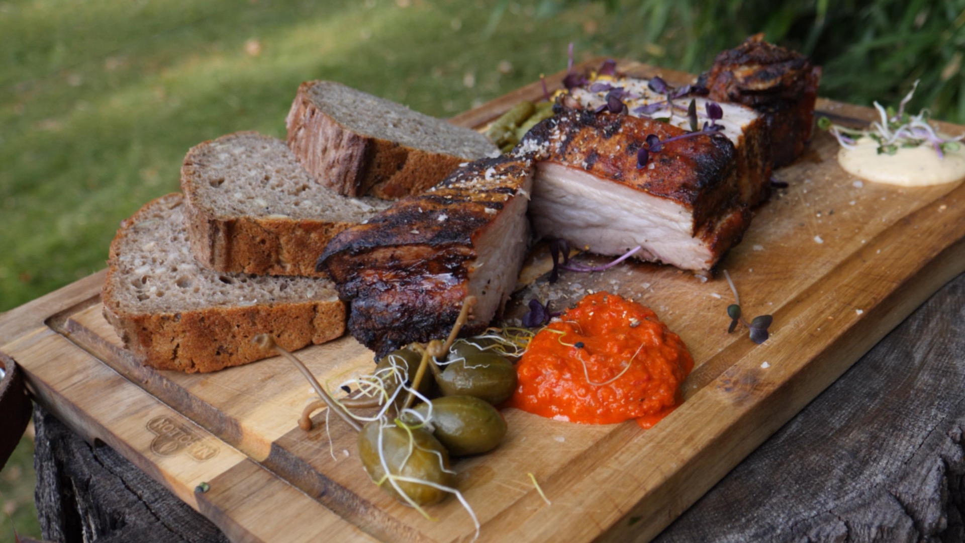 Bůček v pikantní marinádě