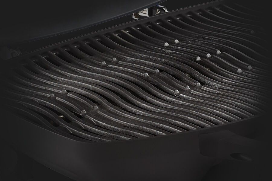 WAVE™ porcelánnal bevont öntöttvas grillrács