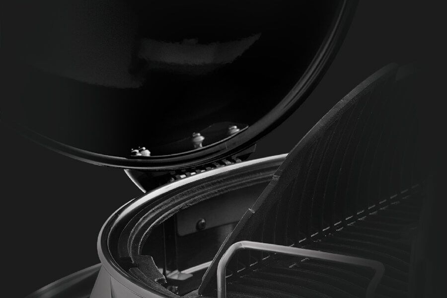 Csuklós grill fedél