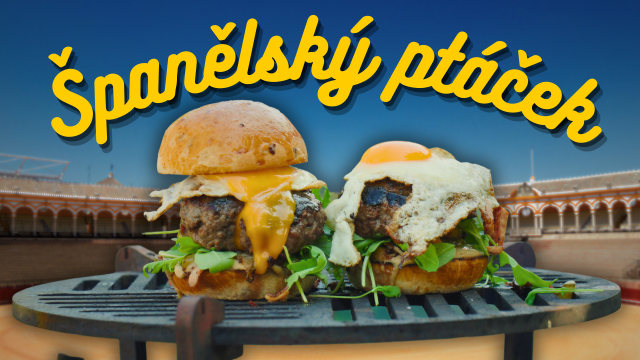ŠPANĚLSKÝ PTÁČEK BURGER! 