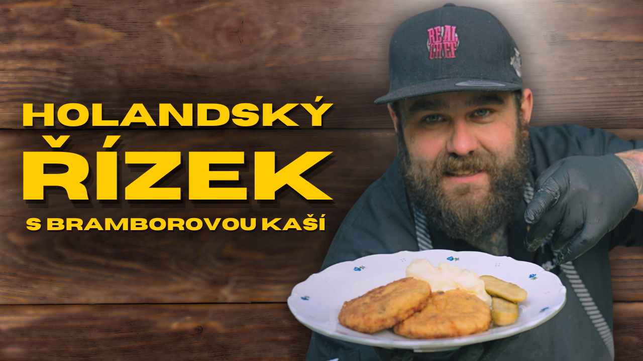 Holandský řízek s bramborovou kaší - recept na tvůj nedělní oběd!